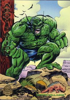 #186 Abomination - 1994 Fleer Marvel Universe