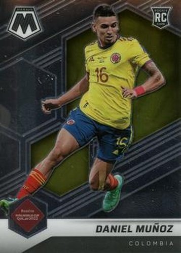 #186 Daniel Munoz - Colombia - 2021-22 Panini Mosaic Road to FIFA World Cup Soccer