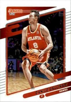 #186 Danilo Gallinari - Atlanta Hawks - 2021-22 Donruss Basketball