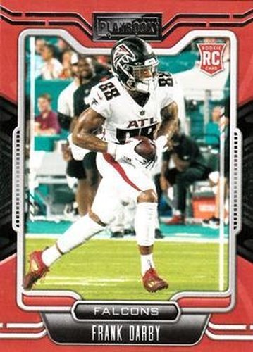 #186 Frank Darby - Atlanta Falcons - 2021 Panini Playbook Football