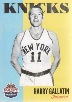 #186 Harry Gallatin - New York Knicks - 2011-12 Panini Past & Present Basketball
