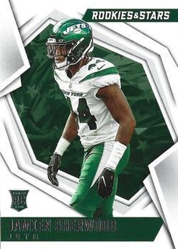 #186 Jamien Sherwood - New York Jets - 2021 Panini Rookies & Stars Football