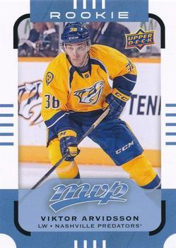 #186 Viktor Arvidsson - Nashville Predators - 2015-16 Upper Deck MVP Hockey