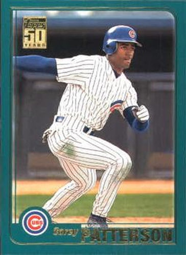 #T186 Corey Patterson - Chicago Cubs - 2001 Topps Traded & Rookies Baseball