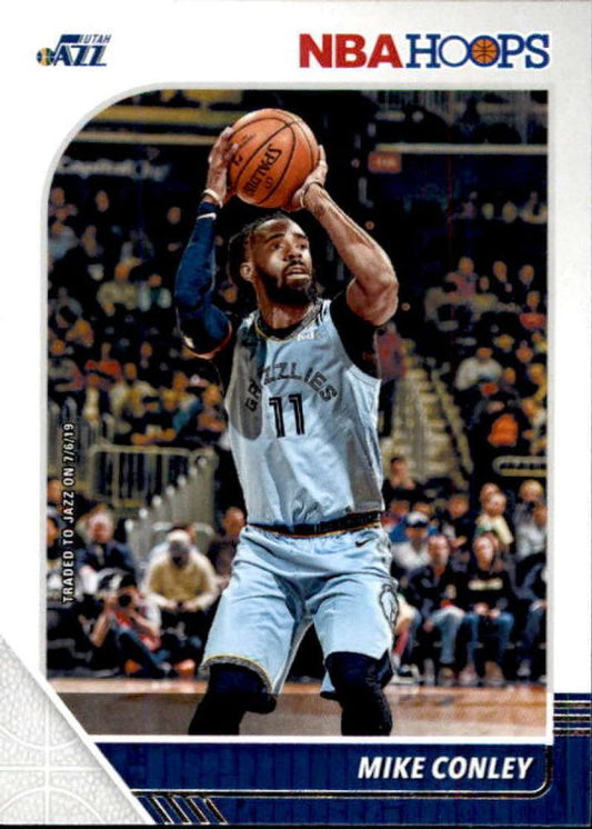 #186 Mike Conley - Utah Jazz - 2019-20 Hoops Basketball