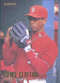 #U186 Royce Clayton - St. Louis Cardinals - 1996 Fleer Update Baseball