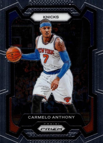 #186 Carmelo Anthony - New York Knicks - 2023-24 Panini Prizm Basketball