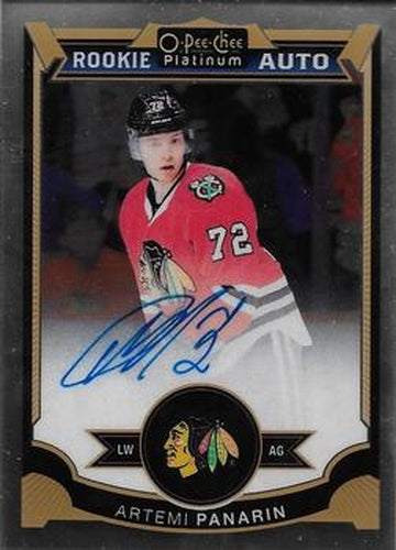 #186 Artemi Panarin - Chicago Blackhawks - 2015-16 O-Pee-Chee Platinum Hockey