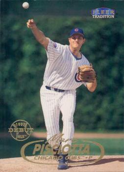 #186 Marc Pisciotta - Chicago Cubs - 1998 Fleer Tradition Baseball