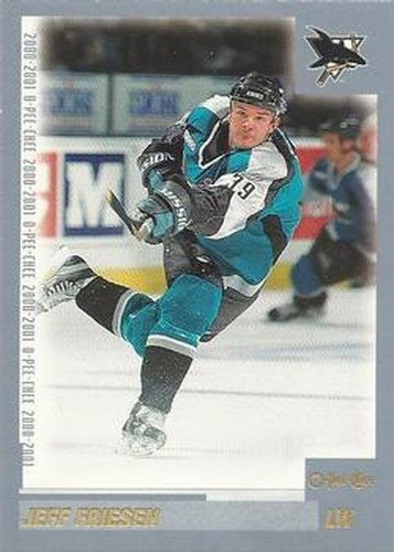 #186 Jeff Friesen - San Josearks - 2000-01 O-Pee-Chee Hockey