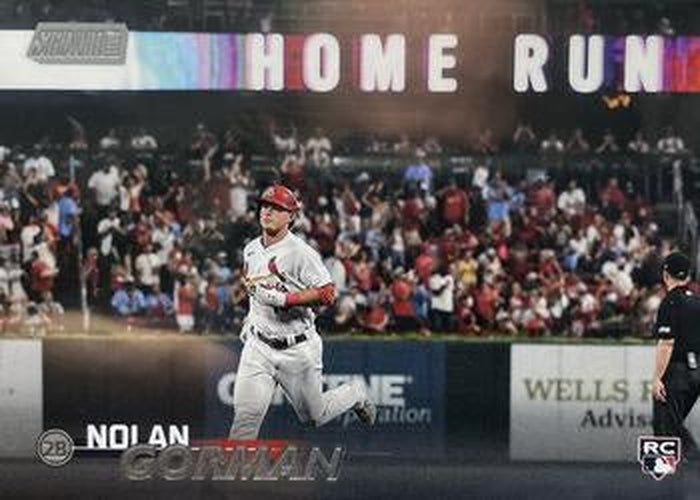 #186b Nolan Gorman - St. Louis Cardinals - 2023 Stadium Club Baseball