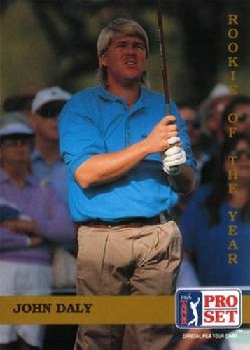 #187 John Daly - 1992 Pro Set PGA Tour Golf