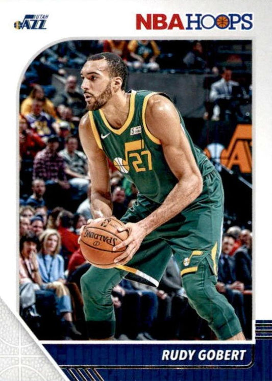 #187 Rudy Gobert - Utah Jazz - 2019-20 Hoops Basketball