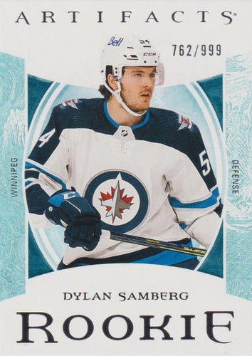 #187 Dylan Samberg - Winnipeg Jets - 2022-23 Upper Deck Artifacts Hockey