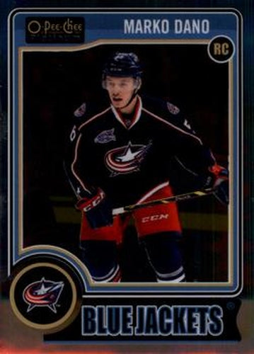 #187 Marko Dano - Columbus Blue Jackets - 2014-15 O-Pee-Chee Platinum Hockey