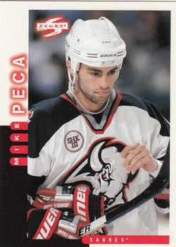 #187 Mike Peca - Buffalo Sabres - 1997-98 Score Hockey