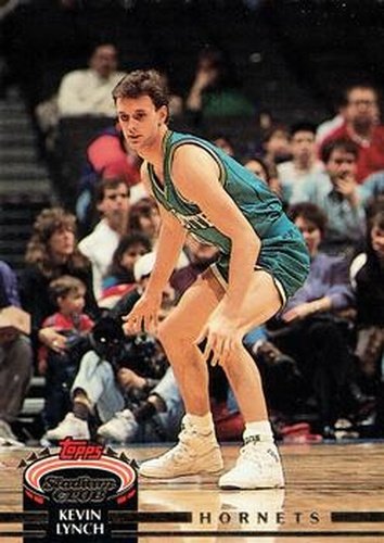 #187 Kevin Lynch - Charlotte Hornets - 1992-93 Stadium Club Basketball