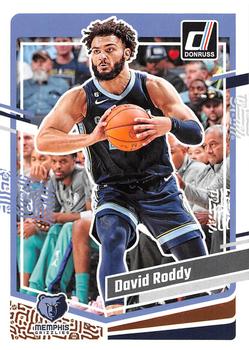 #187 David Roddy - Memphis Grizzlies - 2023-24 Donruss Basketball