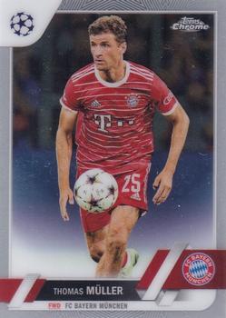 #187 Thomas Müller - FC Bayern Munchen - 2022-23 Topps Chrome UEFA Club Competitions Soccer