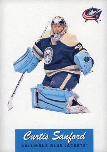 #187 Curtis Sanford - Columbus Blue Jackets - 2012-13 O-Pee-Chee - Retro Hockey