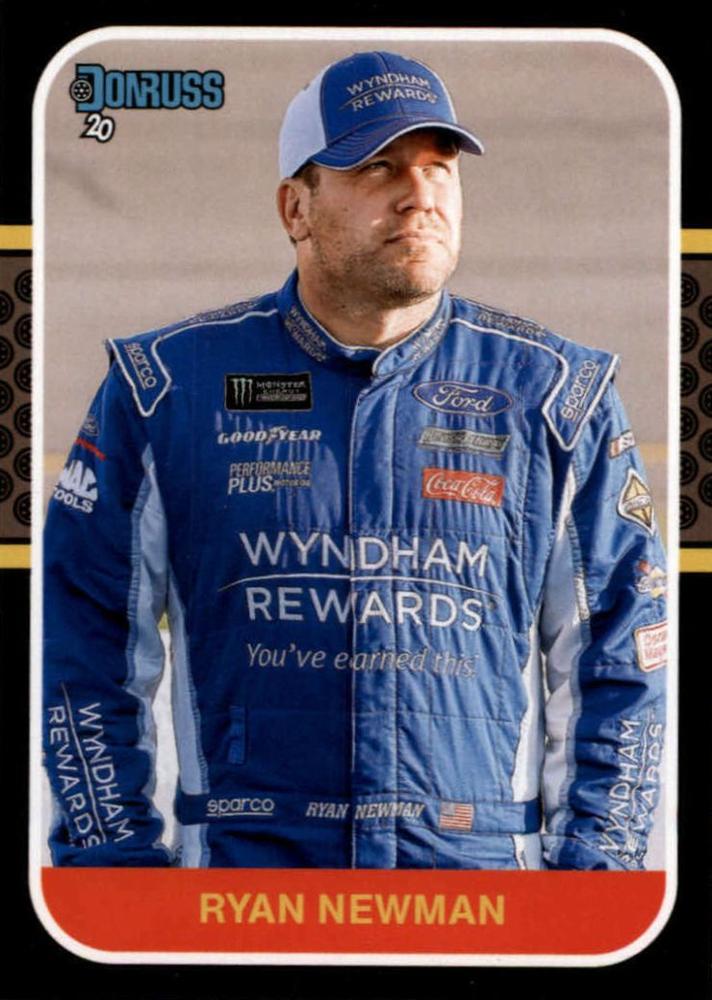 #187 Ryan Newman - Roush Fenway Racing - 2020 Donruss Racing