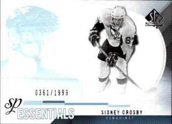 #187 Sidney Crosby - Pittsburgh Penguins - 2010-11 SP Authentic Hockey