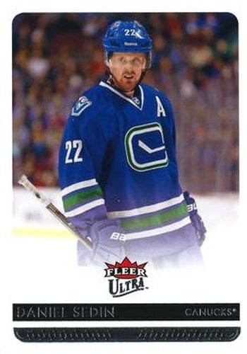 #187 Daniel Sedin - Vancouver Canucks - 2014-15 Ultra Hockey