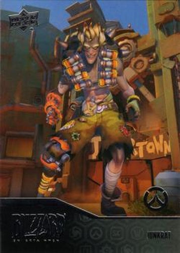 #187 Junkrat - 2023 Upper Deck Blizzard Legacy Collection