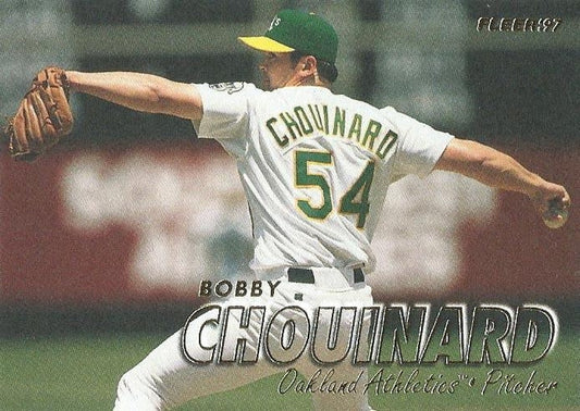 #187 Bobby Chouinard - Oakland Athletics - 1997 Fleer Baseball