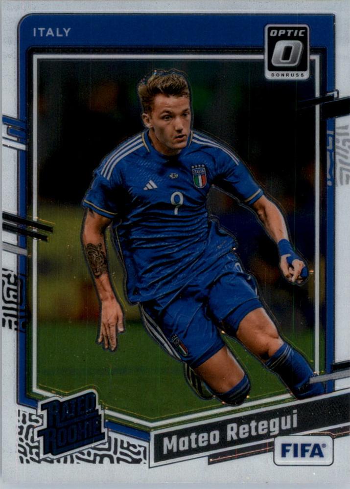 #187 Mateo Retegui - Italy - 2023-24 Donruss - Optic Soccer