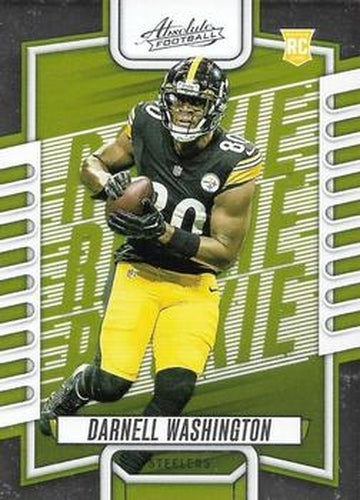 #187 Darnell Washington - Pittsburgh Steelers - 2023 Panini Absolute Football