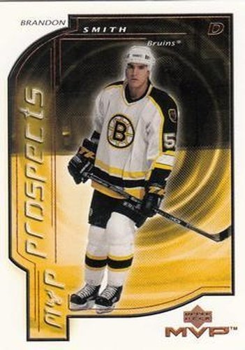 #187 Brandon Smith - Boston Bruins - 2000-01 Upper Deck MVP Hockey
