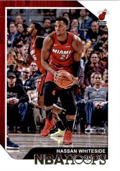 #187 Hassan Whiteside - Miami Heat - 2018-19 Hoops Basketball