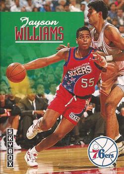 #187 Jayson Williams - Philadelphia 76ers - 1992-93 SkyBox Basketball