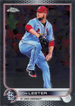 #187 Jon Lester - St. Louis Cardinals - 2022 Topps Chrome Baseball