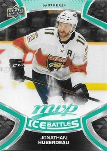 #187 Jonathan Huberdeau - Florida Panthers - 2021-22 Upper Deck MVP - Ice Battles Hockey
