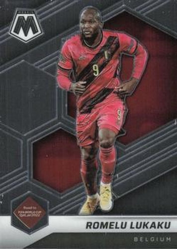 #187 Romelu Lukaku - Belgium - 2021-22 Panini Mosaic Road to FIFA World Cup Soccer