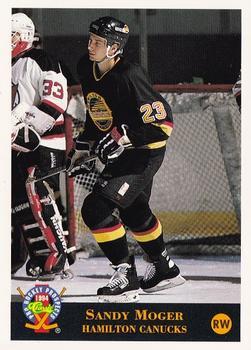 #187 Sandy Moger - Hamilton Canucks - 1994 Classic Pro Hockey Prospects Hockey