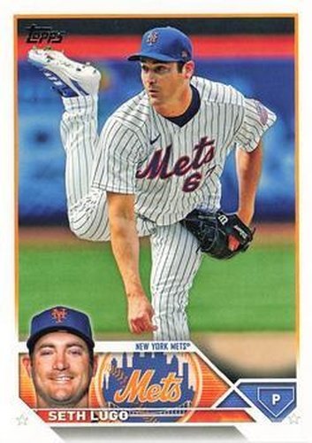#187 Seth Lugo - New York Mets - 2023 Topps Baseball