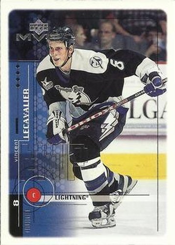 #187 Vincent Lecavalier - Tampa Bay Lightning - 1998-99 Upper Deck MVP Hockey