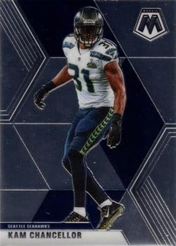 #187 Kam Chancellor - Seattle Seahawks - 2020 Panini Mosaic Football