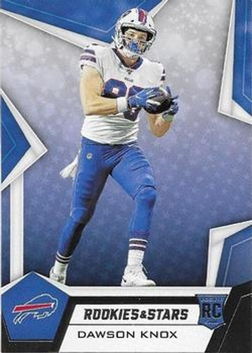 #187 Dawson Knox - Buffalo Bills - 2019 Panini Rookies & Stars Football