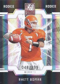 #187 Rhett Bomar - New York Giants - 2009 Donruss Elite Football
