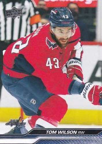 #187 Tom Wilson - Washington Capitals - 2023-24 Upper Deck Hockey