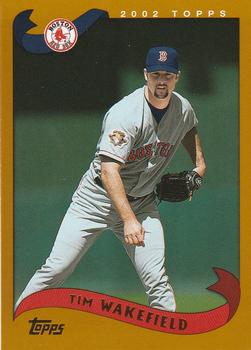 #187 Tim Wakefield - Boston Red Sox - 2002 Topps Baseball
