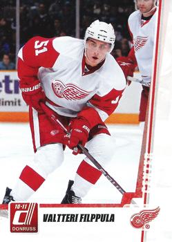 #187 Valtteri Filppula - Detroit Red Wings - 2010-11 Donruss Hockey