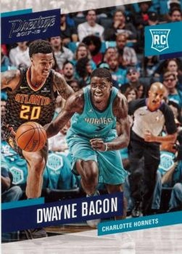 #187 Dwayne Bacon - Charlotte Hornets - 2017-18 Panini Prestige Basketball