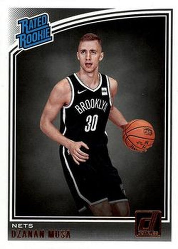 #187 Dzanan Musa - Brooklyn Nets - 2018-19 Donruss Basketball