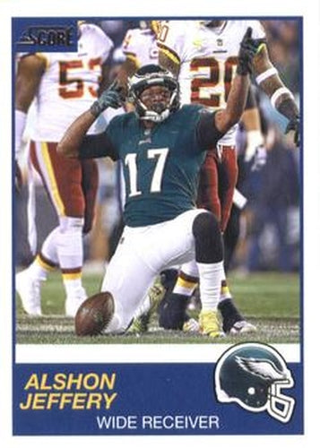 #187 Alshon Jeffery - Philadelphia Eagles - 2019 Score Football