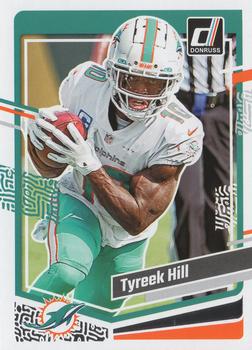 #187b Tyreek Hill - Miami Dolphins - 2023 Donruss Football